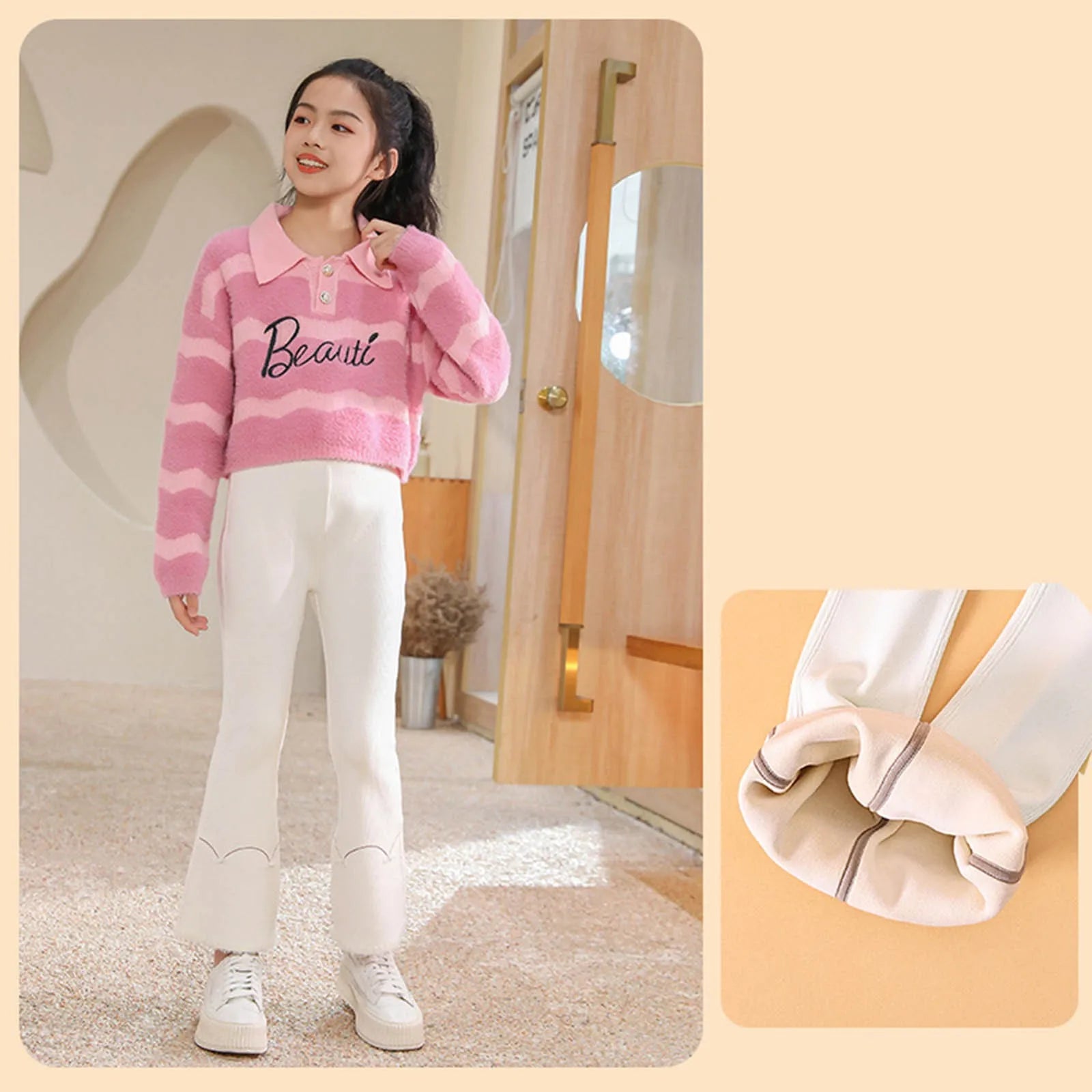Girls Cotton Leggings